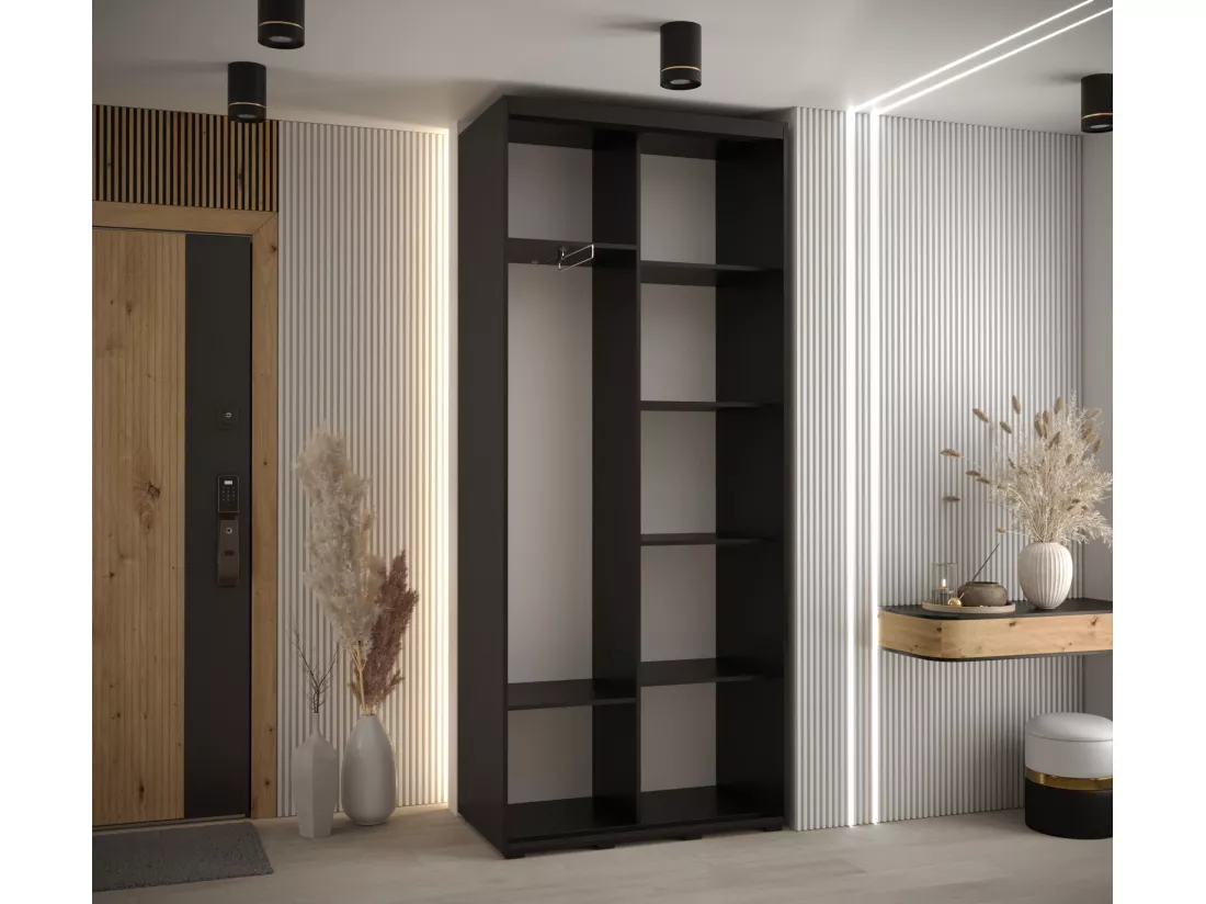 ARMOIRE DAVOS 13 À PORTES COULISSANTES 235,2/120/45 2 portes