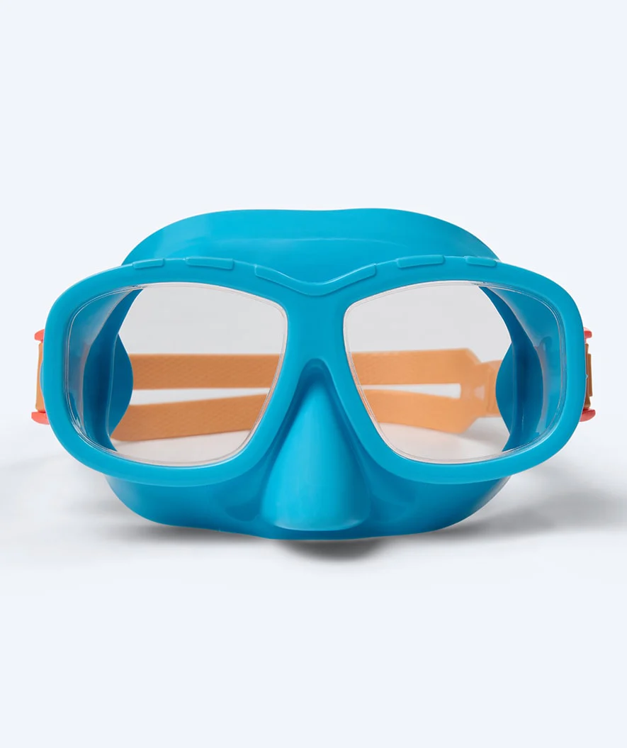 Watery Combo snorkelsæt til børn (4-10) - Wyre - Blå/orange