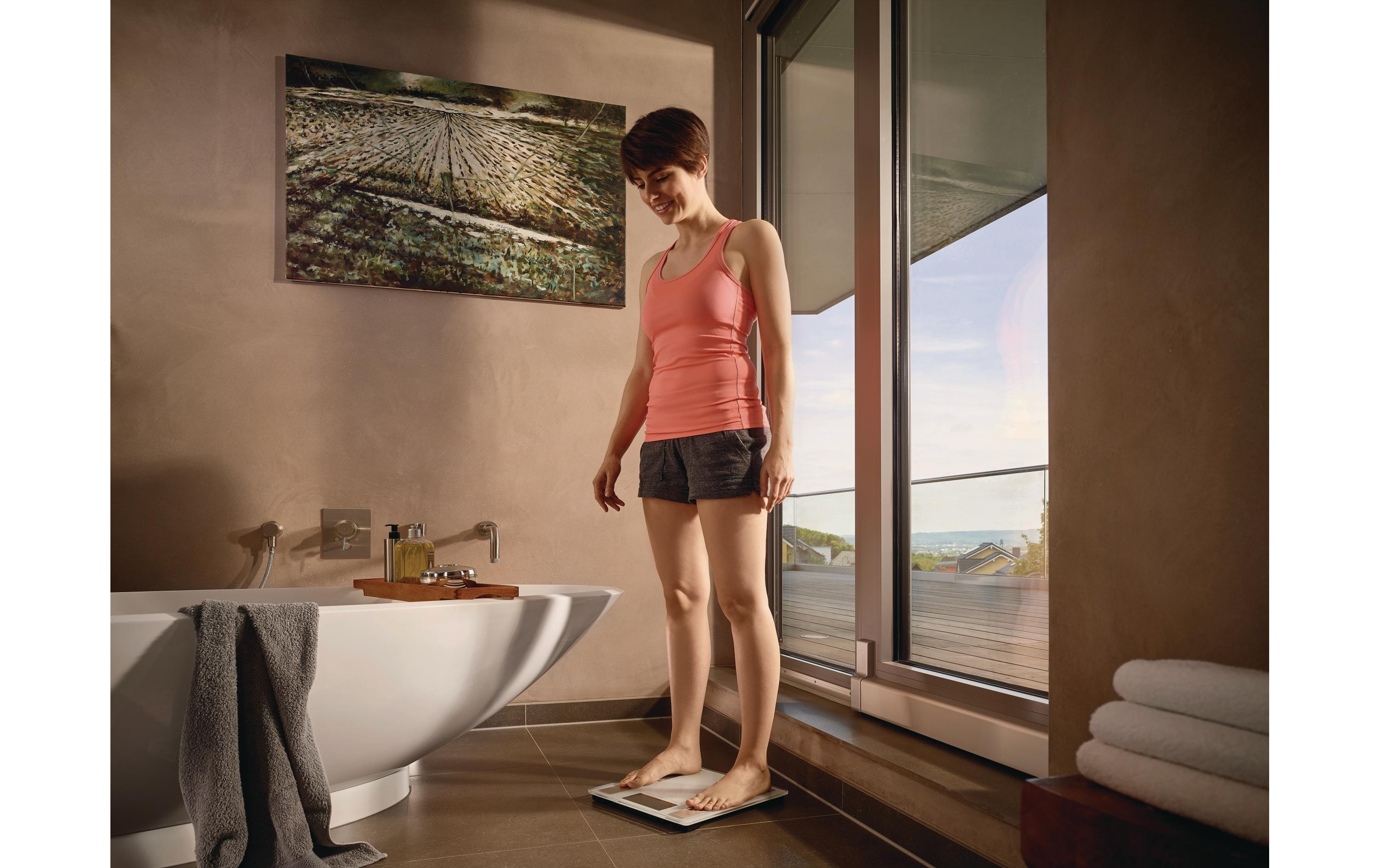 Körperanalysewaage Shape Sense Connect 100 WeissDiagnosewaage