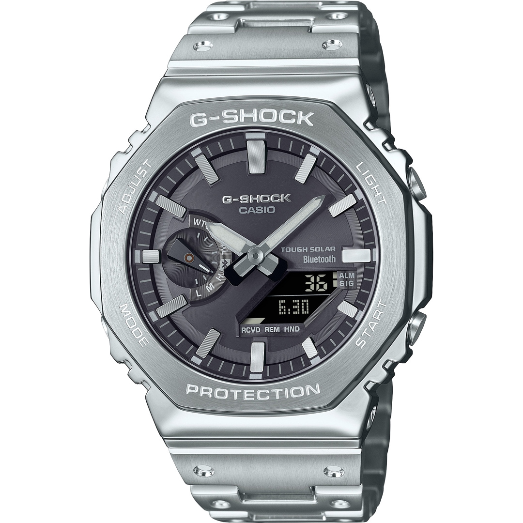 Casio G-Shock Steel Bluetooth Silbrig