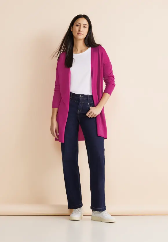 Langer Cardigan - smell of rose
