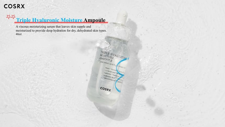 COSRX - Triple Hyaluronic Moisture Ampoule