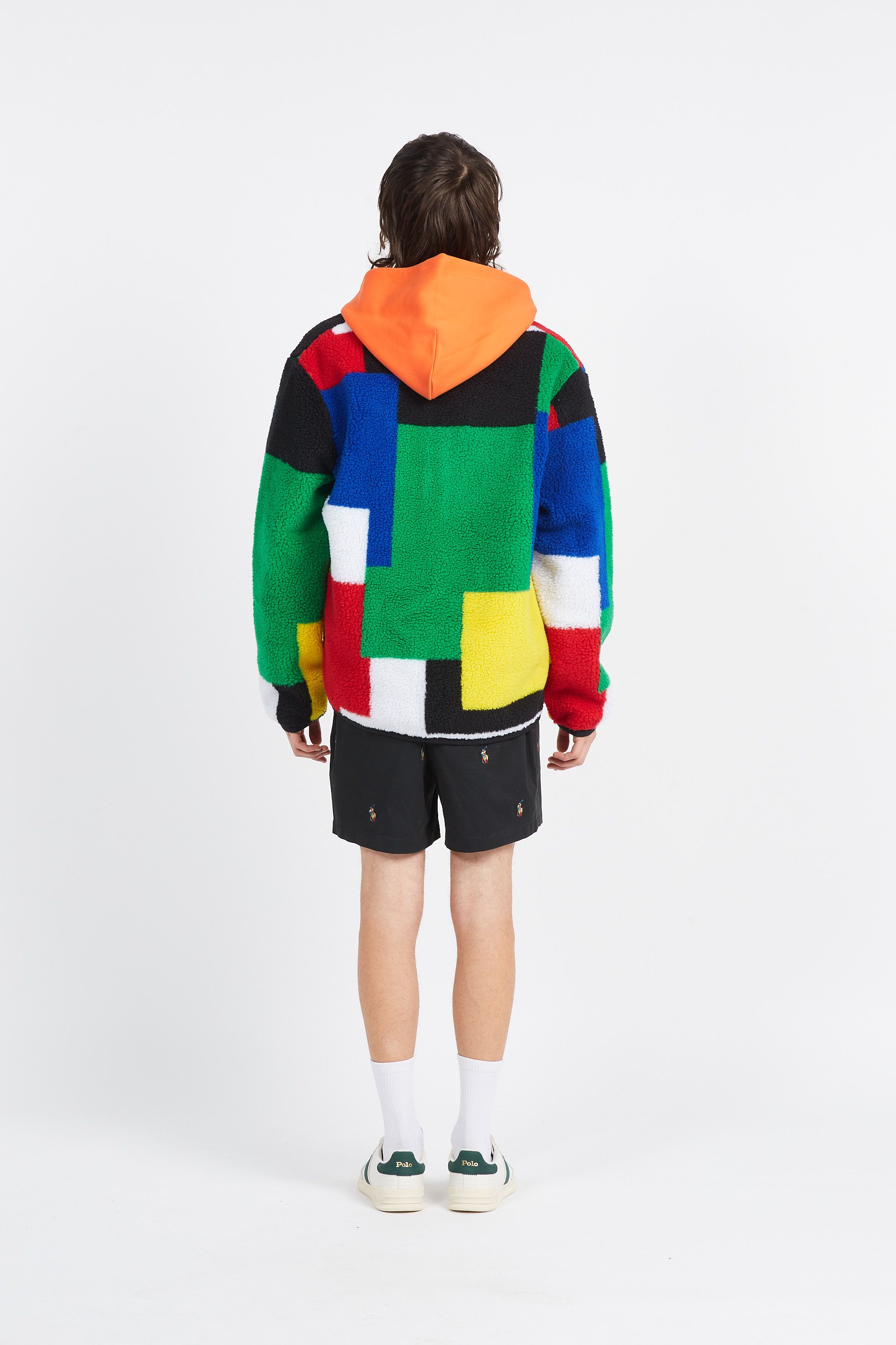 POLO RALPH LAUREN Veste HI PILE JACQUARD-LSL-SWS Multicolore