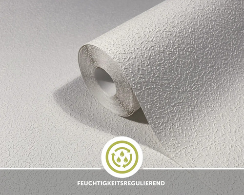 Vliesbehang klei 5403 houtstructuurlook beige wit overschilderbaar