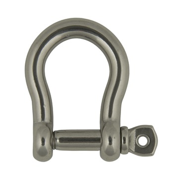 Harpsluiting 5mmbol rond rvs 316