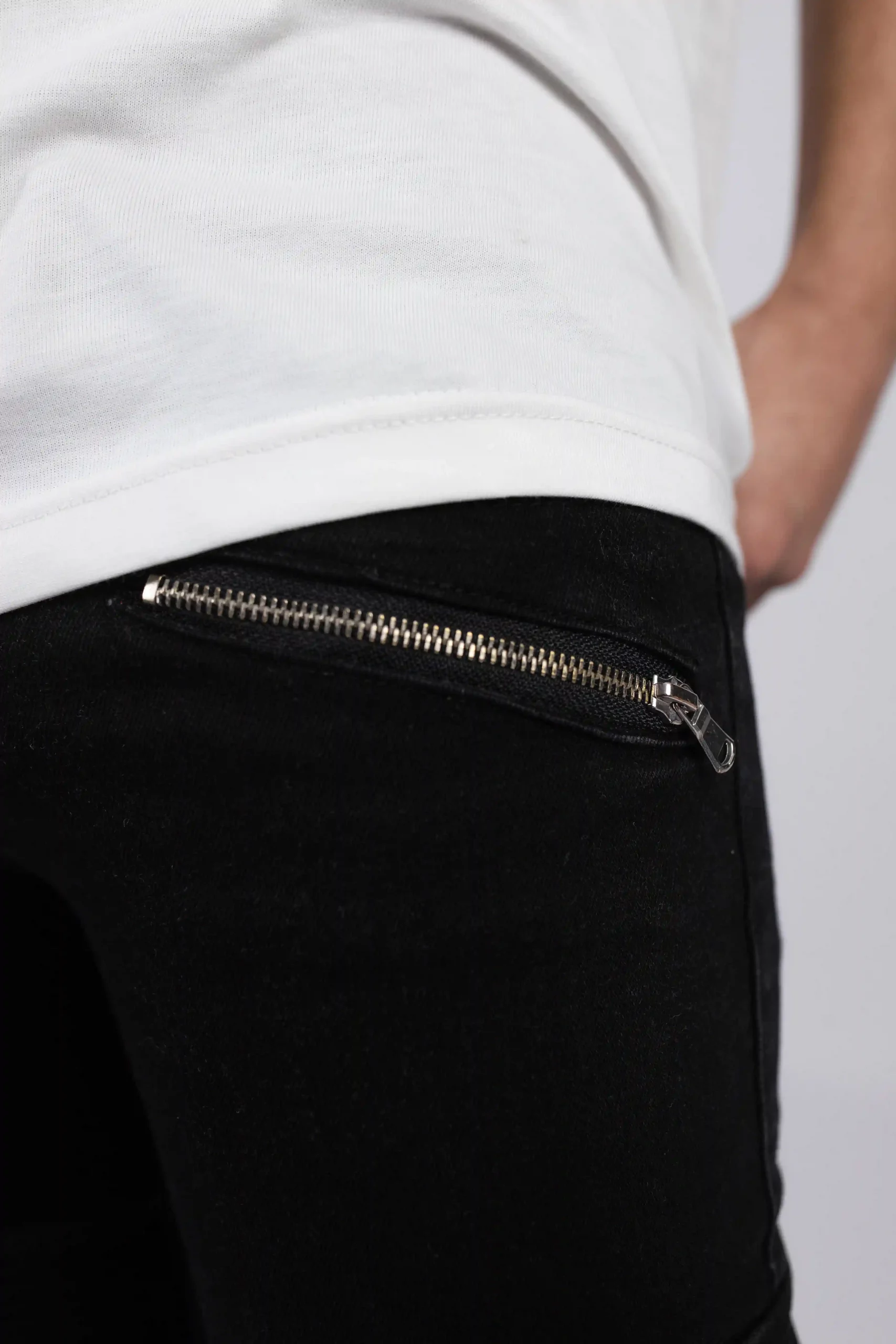 Richesse Martyr Jeans Heren Zwart