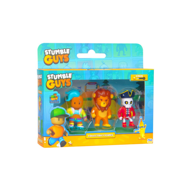 Stumble Guys - Sammelfiguren - 3er Pack