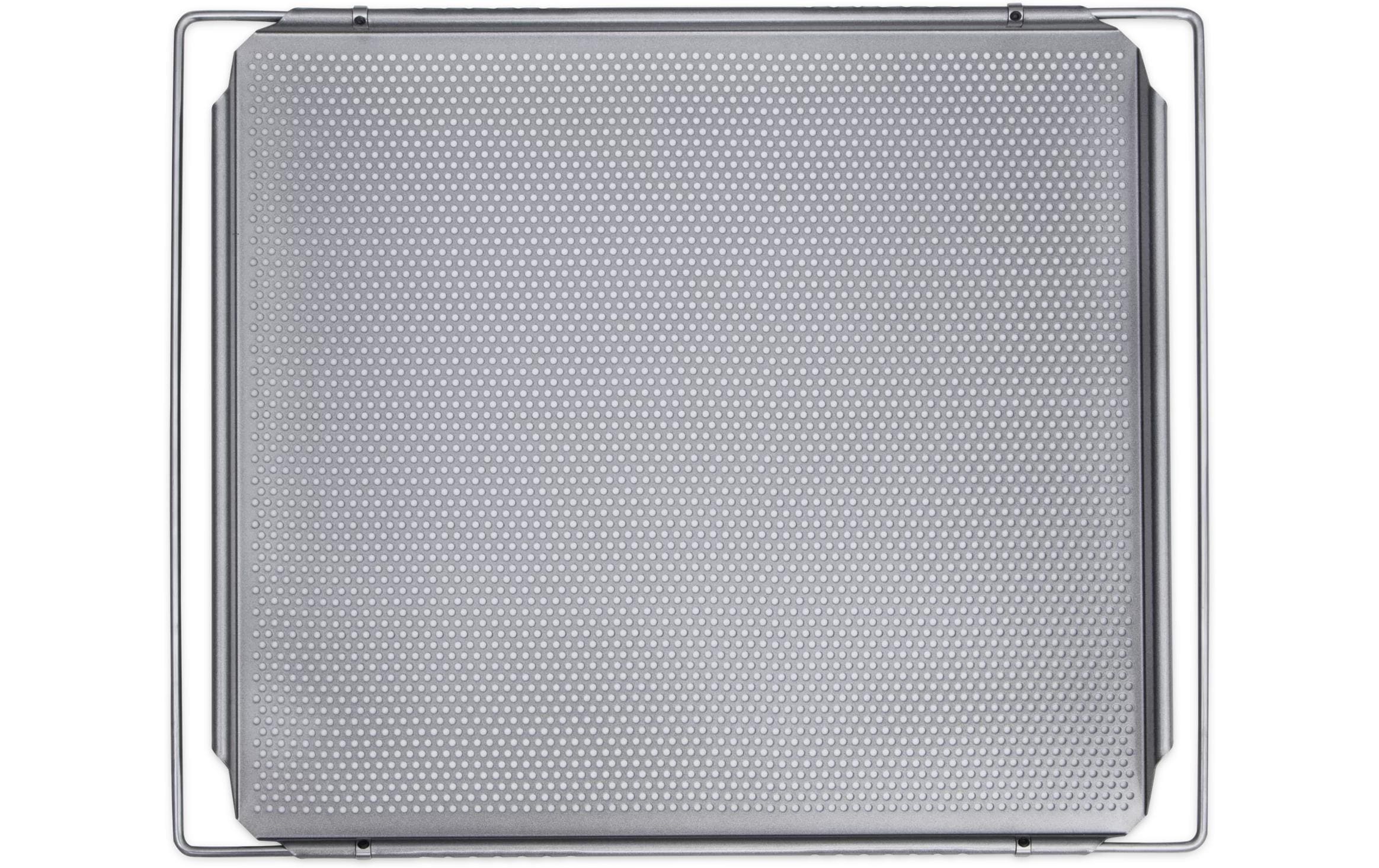 Backblech mit Spezial Lochung 35 cm x 45 cmGelochtes Backblech