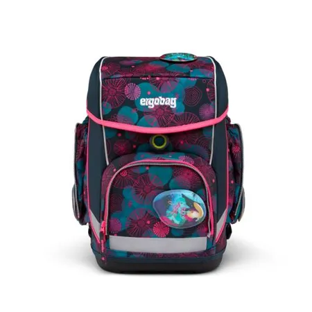 ergobag CUBO Schulrucksack-Set KorallBär, 5-teilig