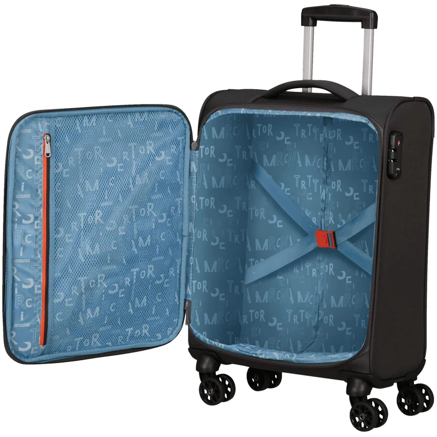 American Tourister Sea Seeker - 4-Rollen-Kabinentrolley S 55 cm charcoal grey