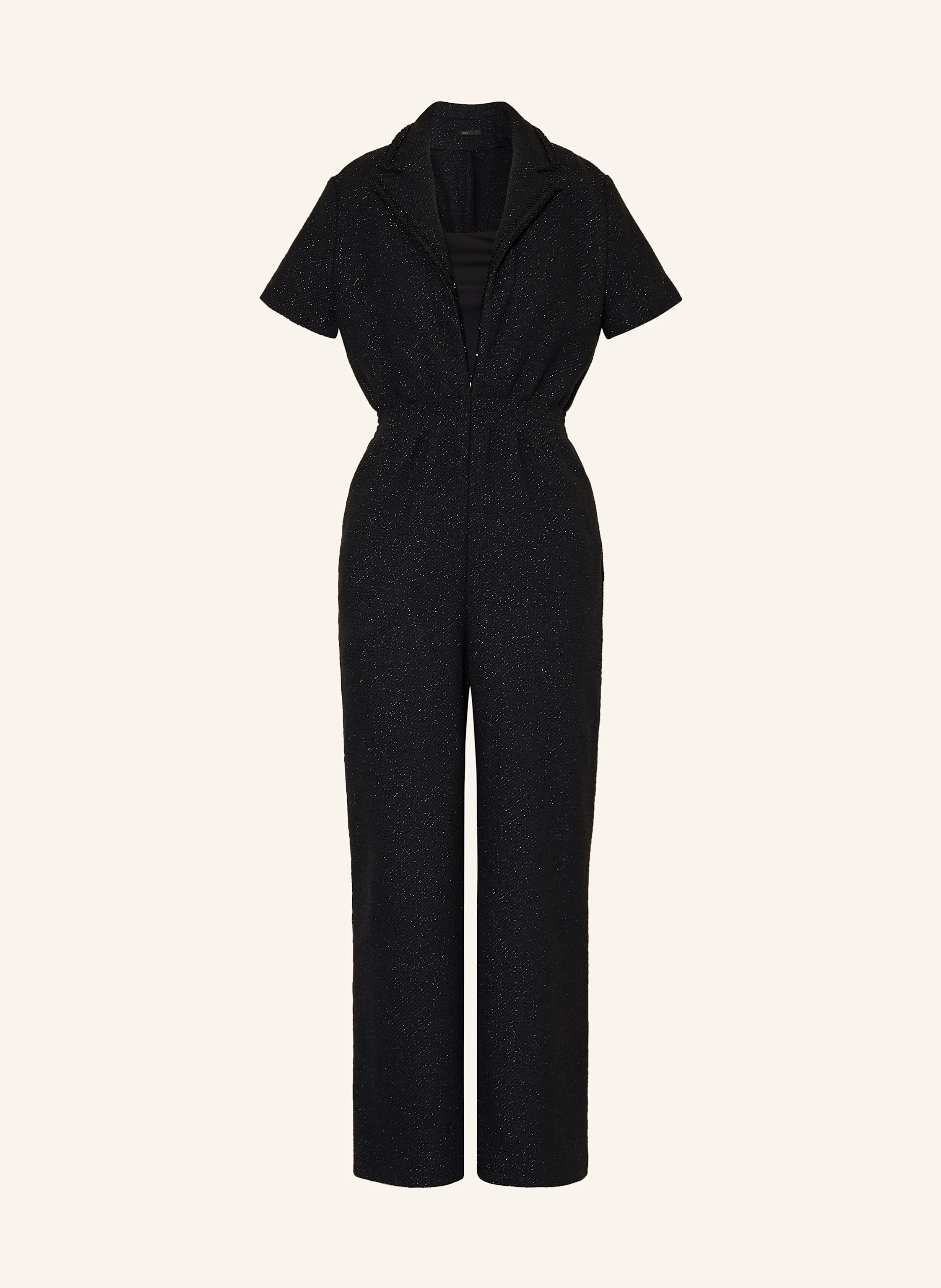 maje Tweed-Jumpsuit