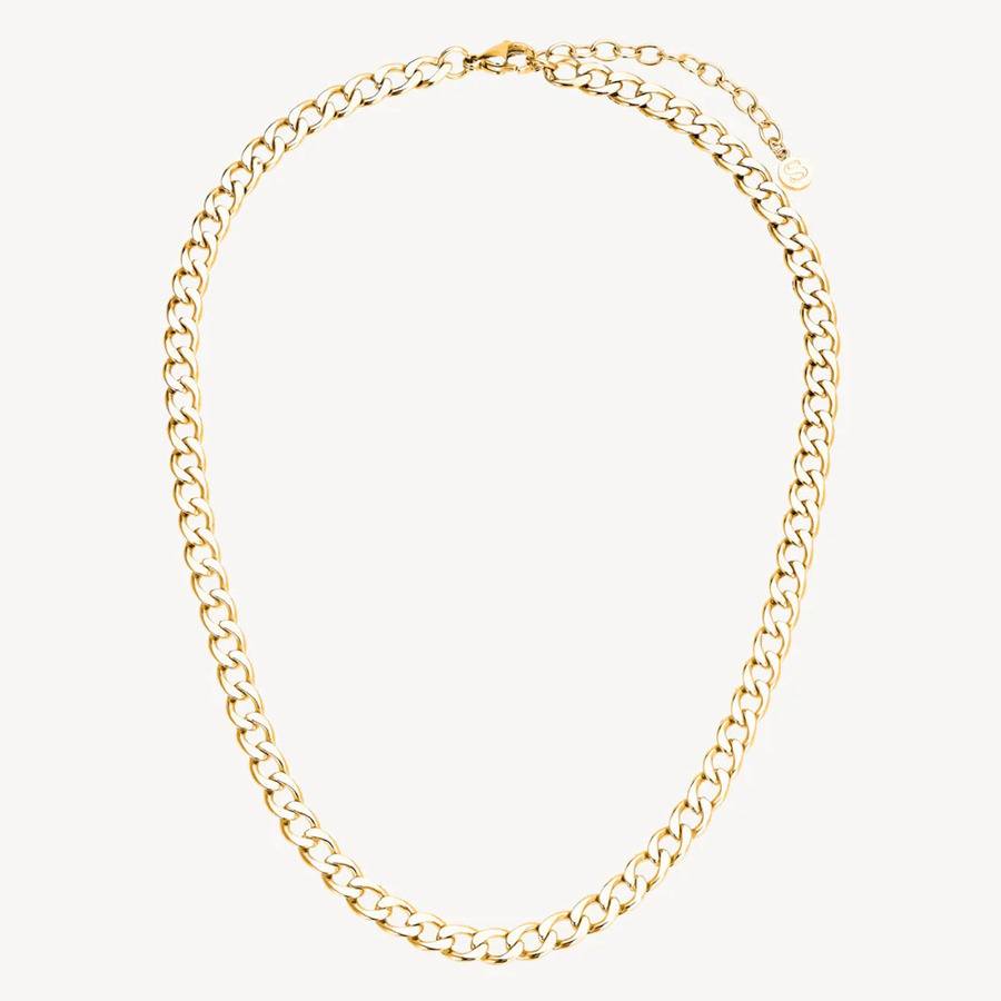 Sistie2ND Panzer Necklace Gold Plated 42cm