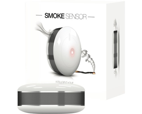 Fibaro rookmelder met temperatuursensor - Compatibel met SMART HOME van hornbach EN14604:2002