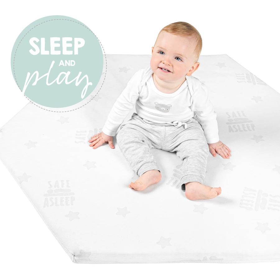 roba Laufgittermatratze 6-eckig safe asleep®