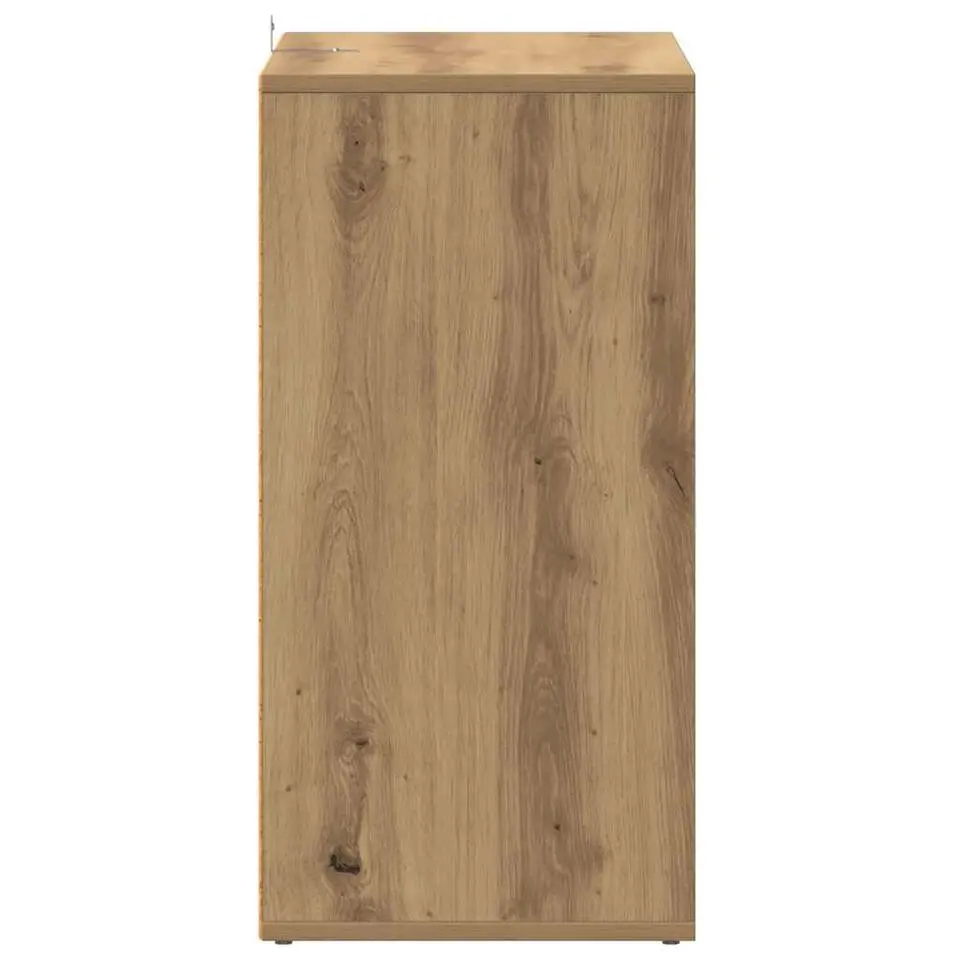 vidaXL - 5-laags Schoenenkast 10 paar - Artisana eiken - 60x35x70 cm