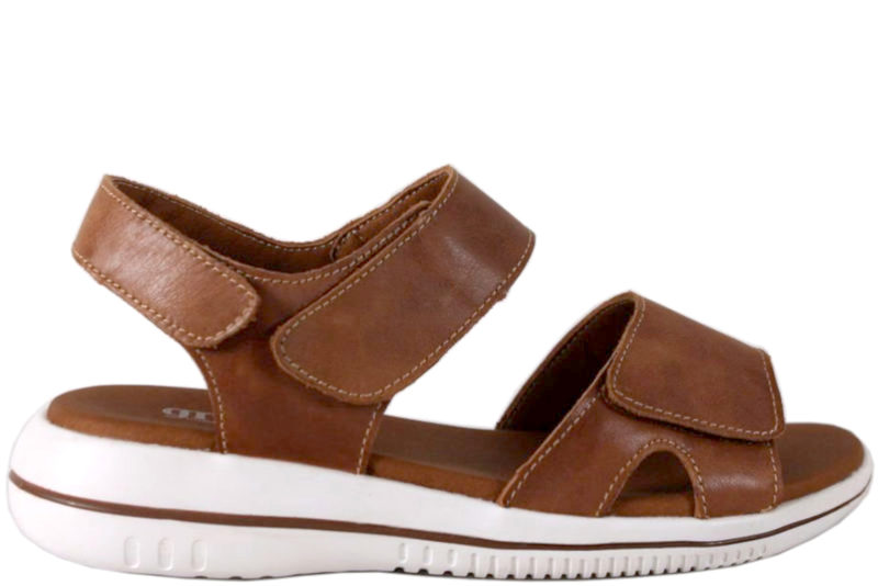 GREEN COMFORT LEAF BRUN SANDAL I SKIND