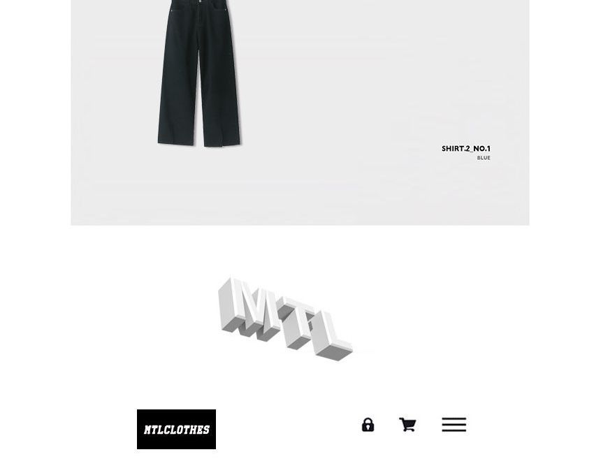 FAERIS - Hoge taille wijde jeans
