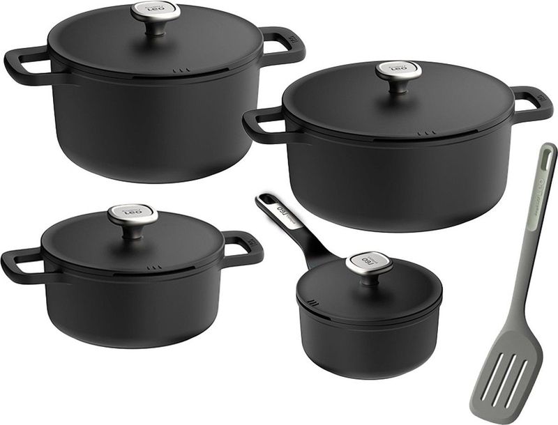 Pannenset - Rvs - 5-Delig