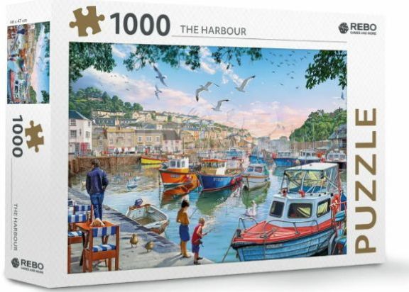 Rebo - The Harbour - Legpuzzel - 1000 Stukjes