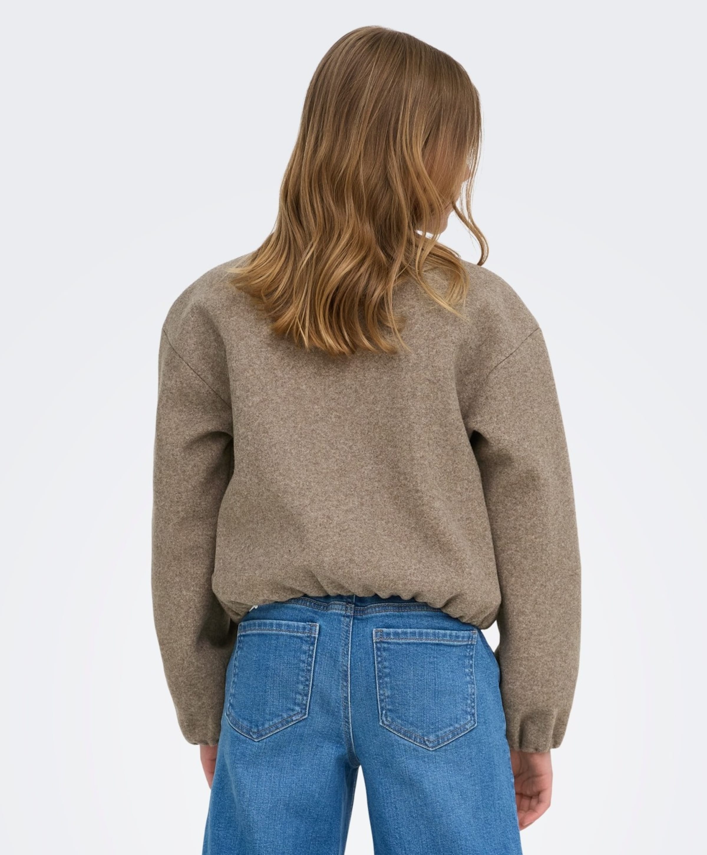 Only Meisjes jas beige