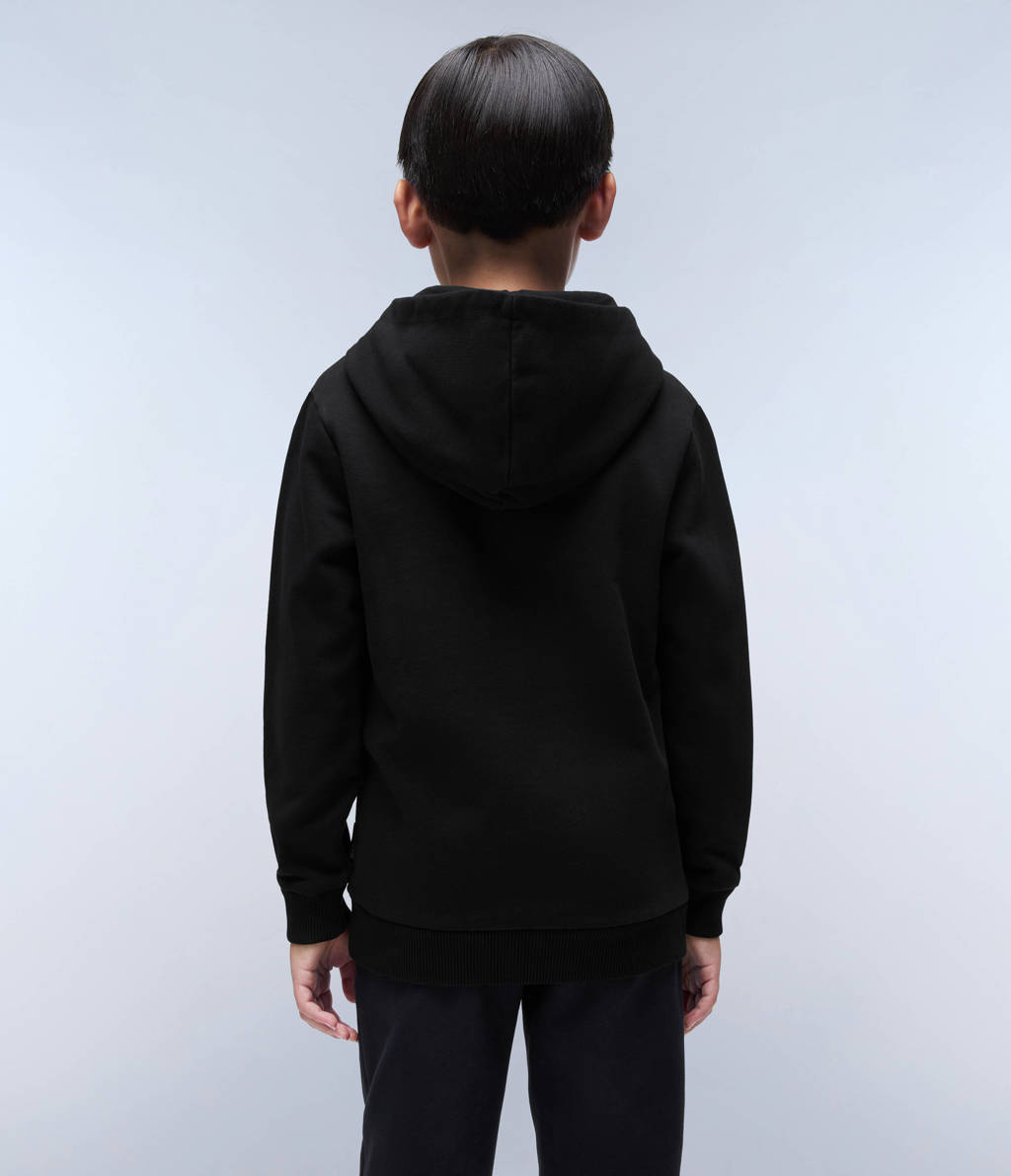 Napapijri hoodie met logo zwart