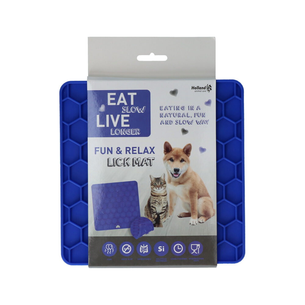 Eat Slow Live Longer Fun & Relax Lick Mat