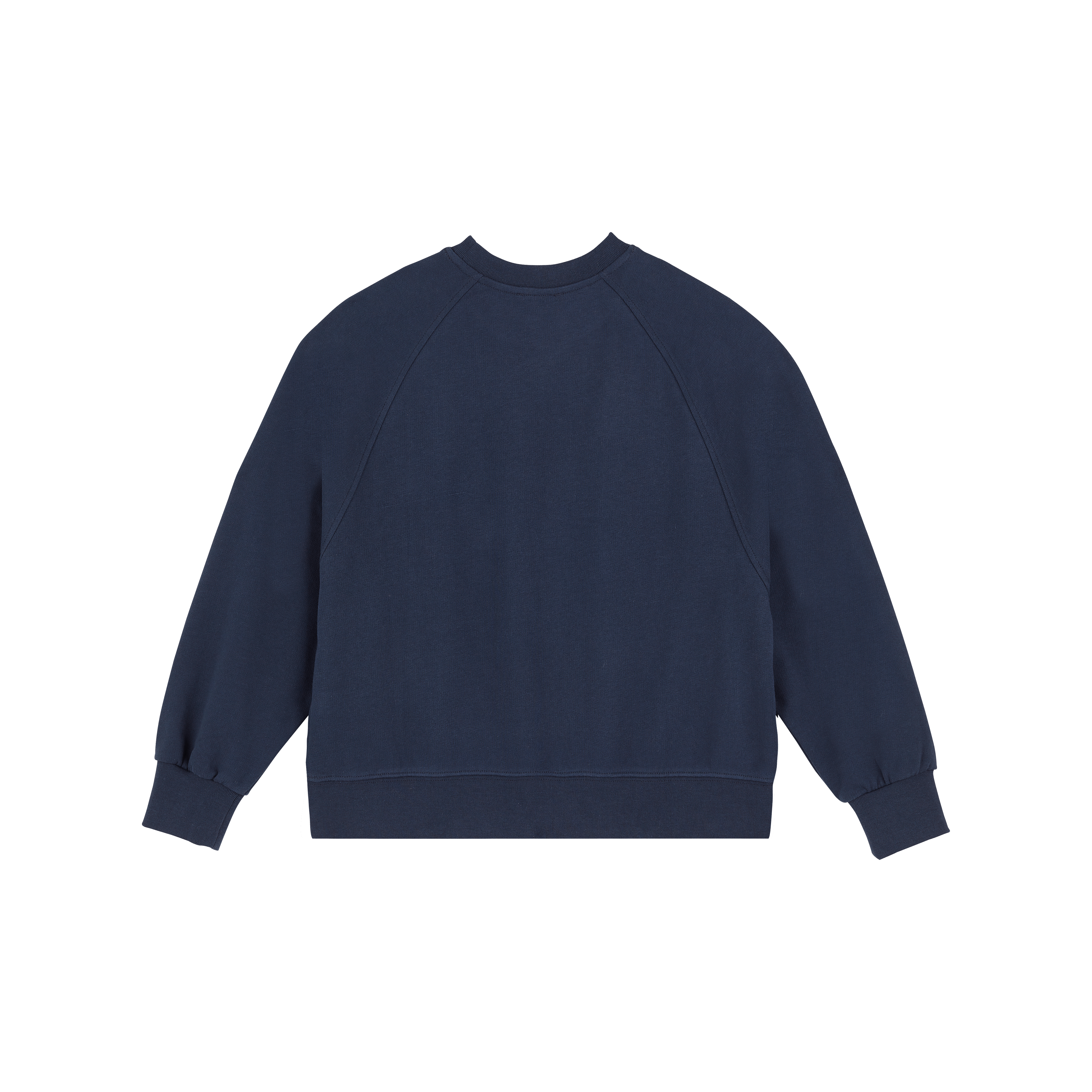 Sweatshirt Coton Organique Col Ras du Cou Garçon Logo