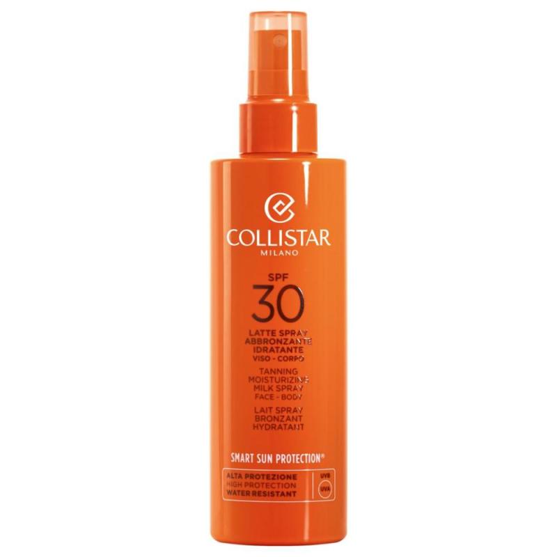 Collistar Tanning Moisturizing Milk Spray Face-body SPF30 200ml