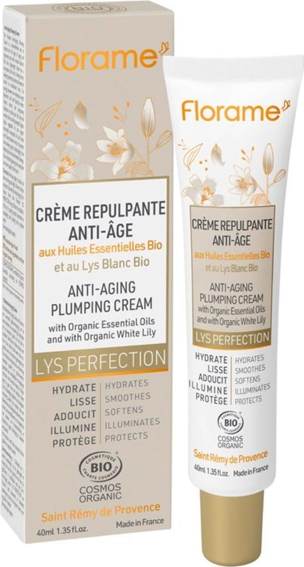 Florame  Lys Perfection Aufpolsternde Anti-Aging Creme, 40 ml