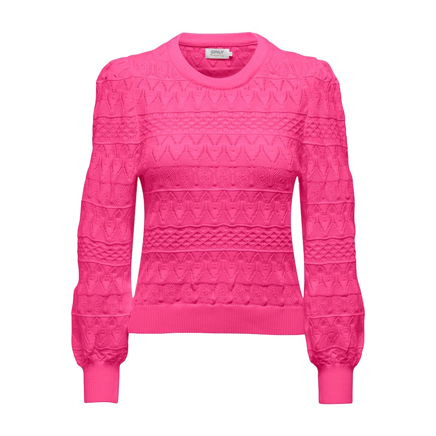 ONLY  Sandy Long Sleeve Structure O-Neck