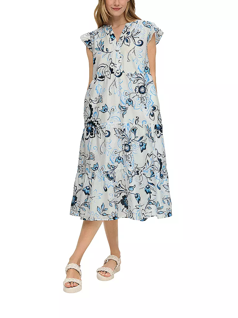 S.OLIVER Midikleid weiss