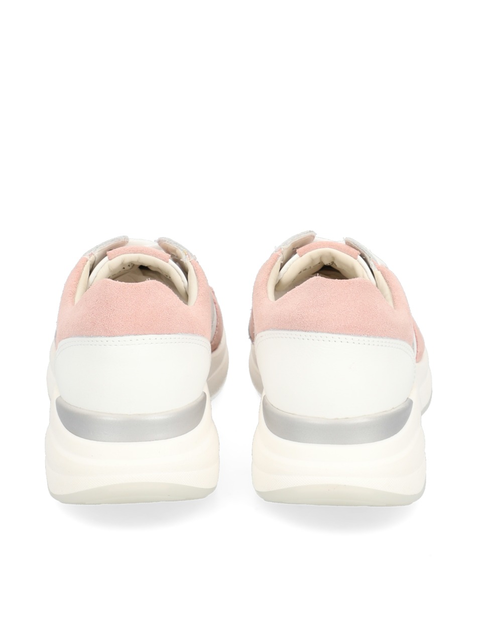 Lederkombination Sneaker