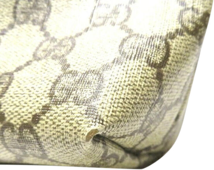 Gucci Vintage Gucci Shoulder Bag Beige