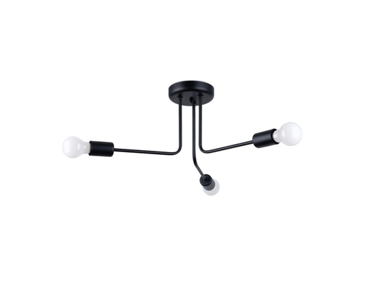 SOLLUX LIGHTING - Lustre norah 3 noir