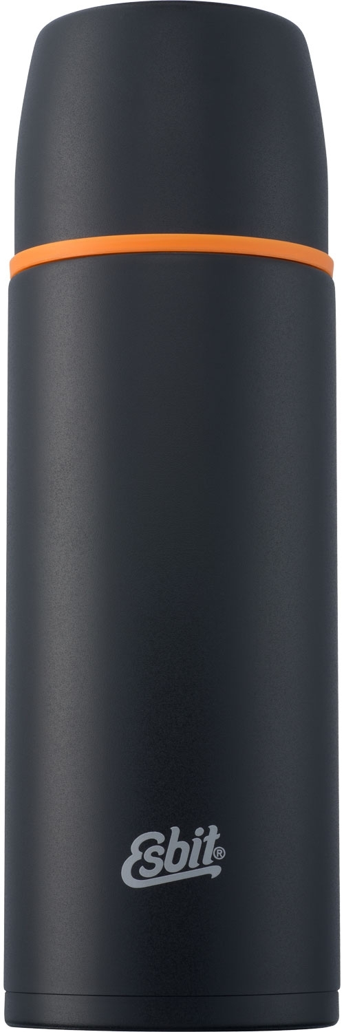 Esbit Edelstahl Isolierflasche schwarz 1 Liter