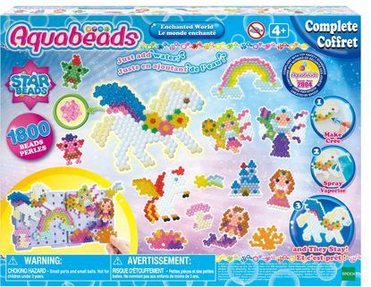Aquabeads - Betoverde Wereld Set - Compleet - 1800 Parels in 26 Kleuren