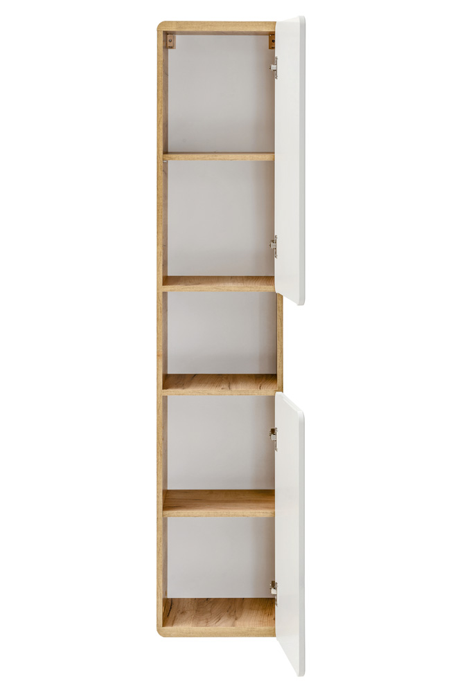 Comad Aruba White 800 FSC kolomkast 170x35cm eiken/wit