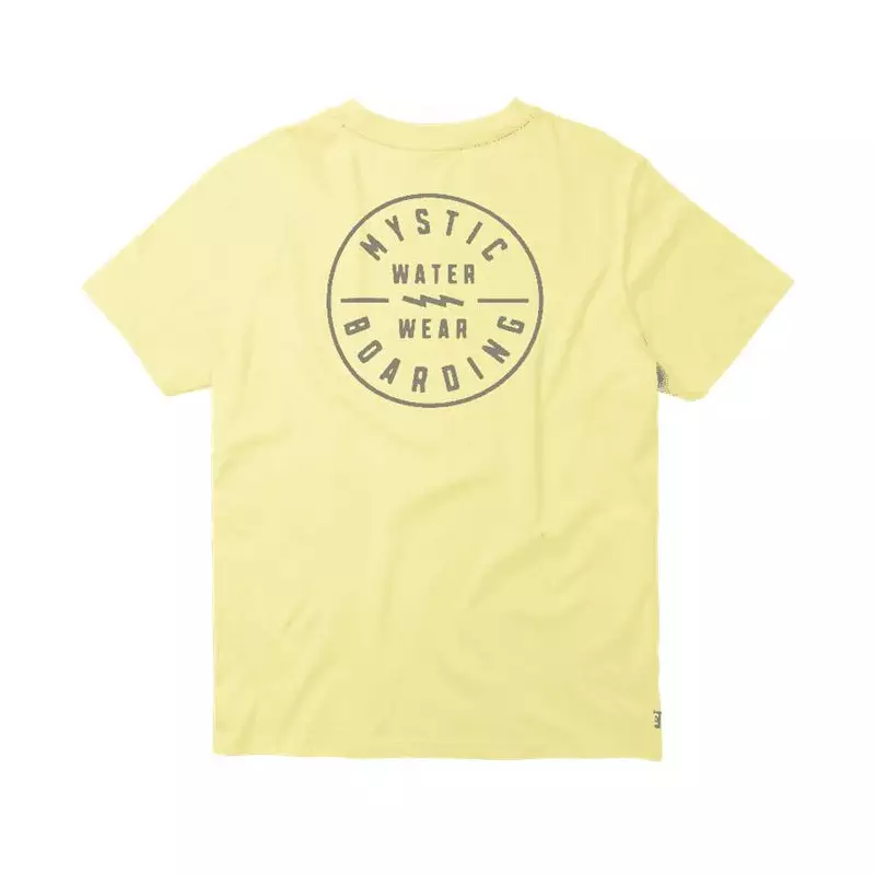 Tee shirt MYSTIC Boarding Tee Pastel Yellow