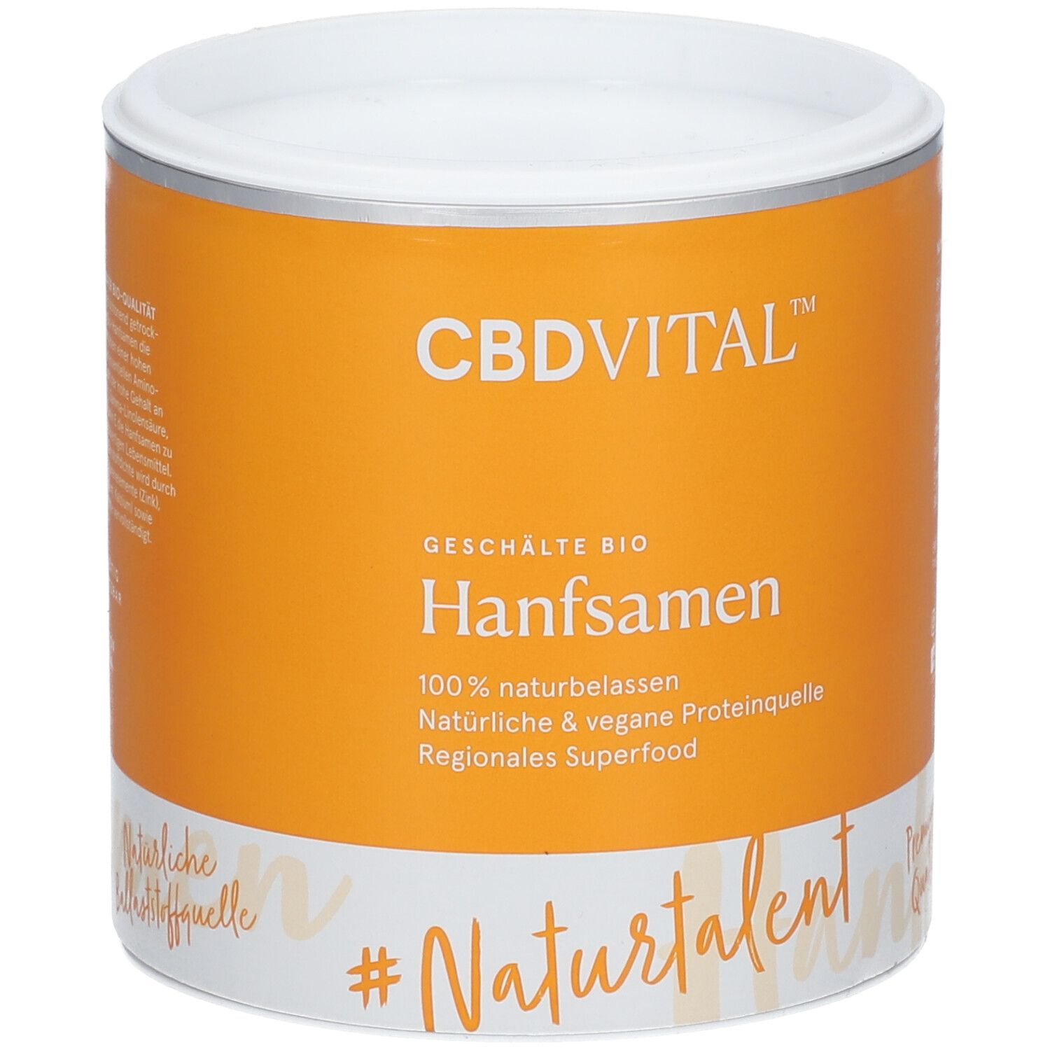 CBD VITAL Hanfsamen geschält Super Food Pulver