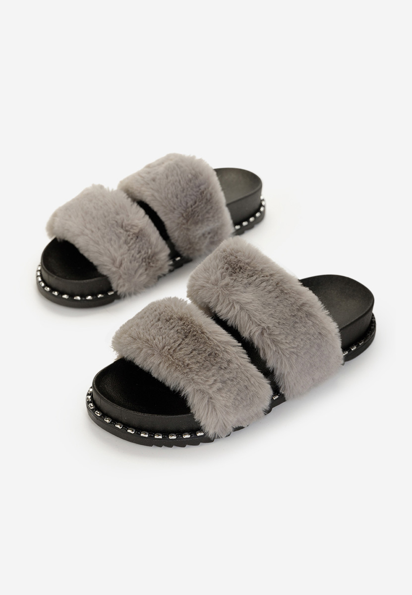 Mules femme gris Kaila