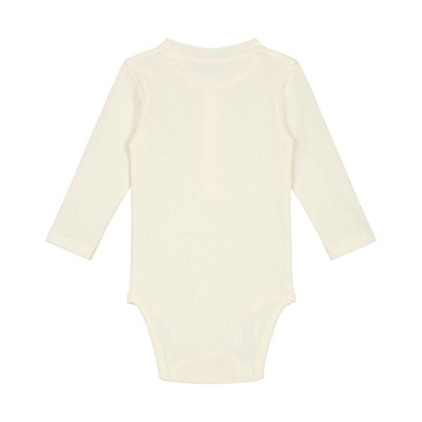 Gray Label Romper - Henly Body - Cream - 0-3 Mnd