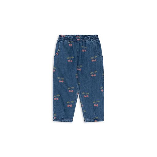 Konges Sløjd Magot Bukser, Ma Grande Cerise Denim, 98 cm