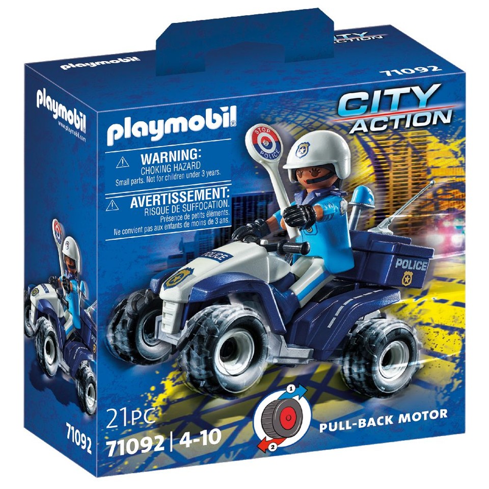 Playmobil - Politi Quad (71092)