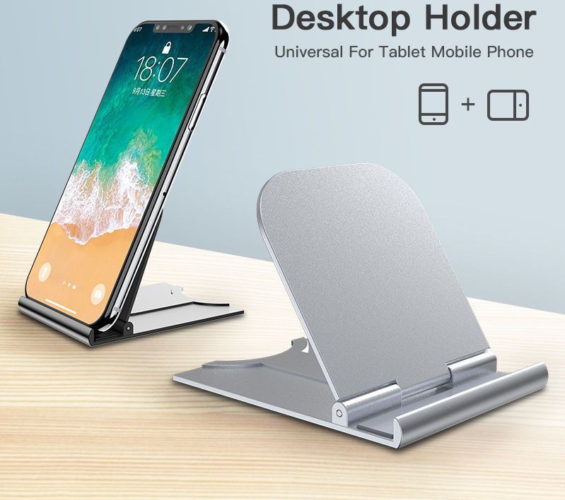 Universele Verstelbare Houder - Goud - Voor Smartphone en Tablet