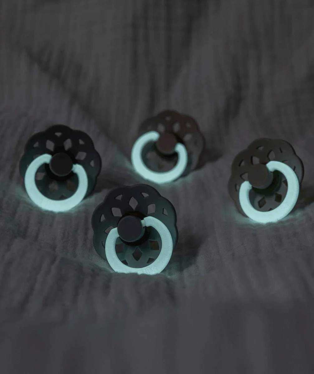 BIBSLOT DE 2 TÉTINES BOHÈME BLEU LAY TAILLE 1