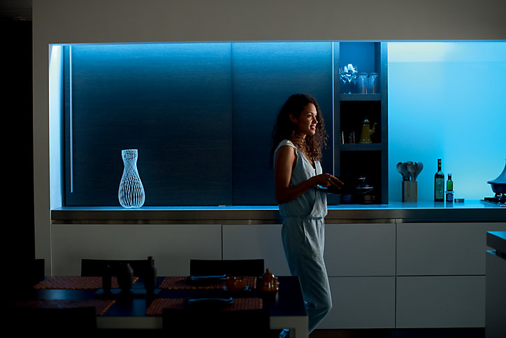 Ruban LED Shape smart light Philips Hue blanc et couleur d'ambiance 1m