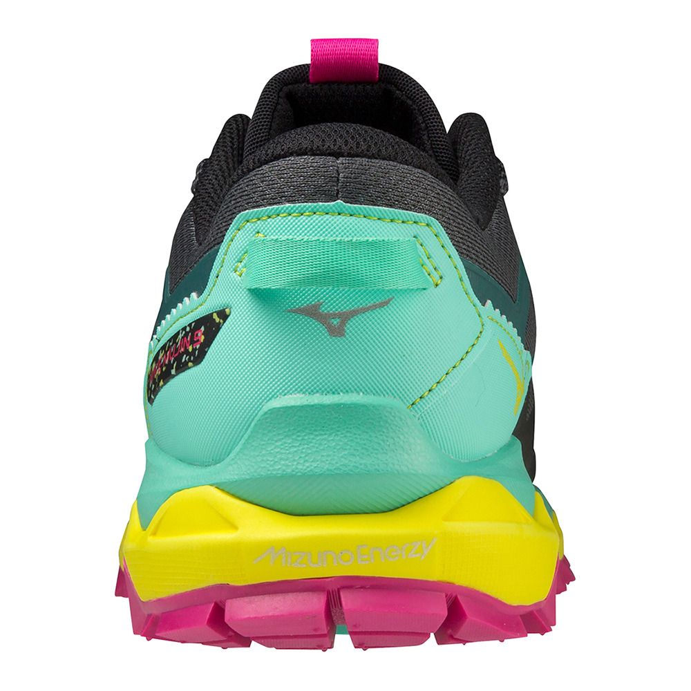 Mizuno WAVE MUJIN 9 - Chaussures trail Femme irongate/nimbuscloud/biscaygreen