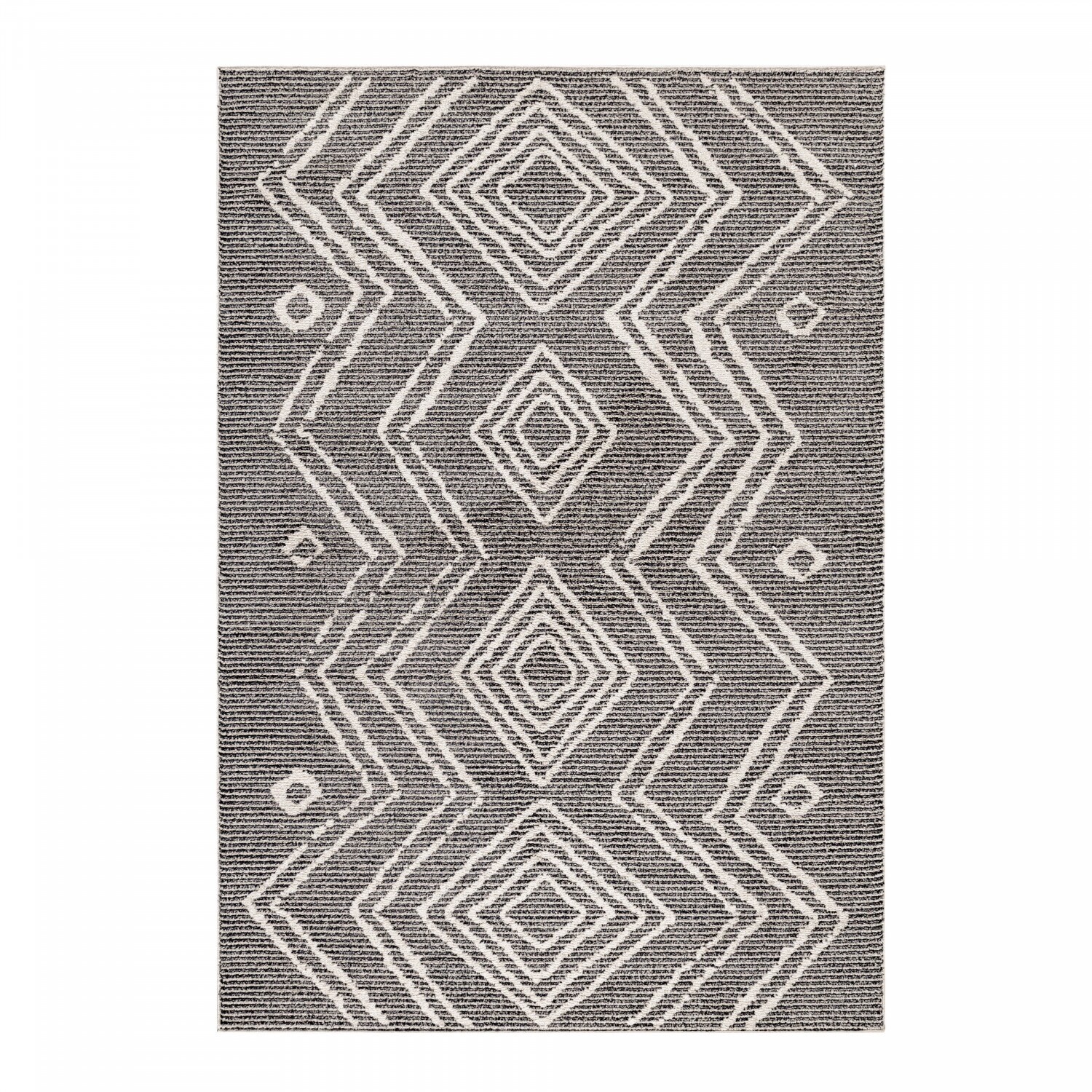 Teppich mit Kelim Muster orientteppich Berber Optik 15 mm