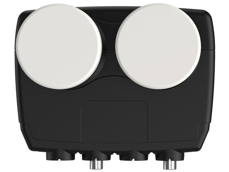 Satelliten TV Zubehör LNB Monobloc Twin Dure-line Kompaktes LNB für gleichzeitigen Satellitenempfang von z.B. ASTRA 19.2° Ost und HOTBIRD 13° Ost (6°)
