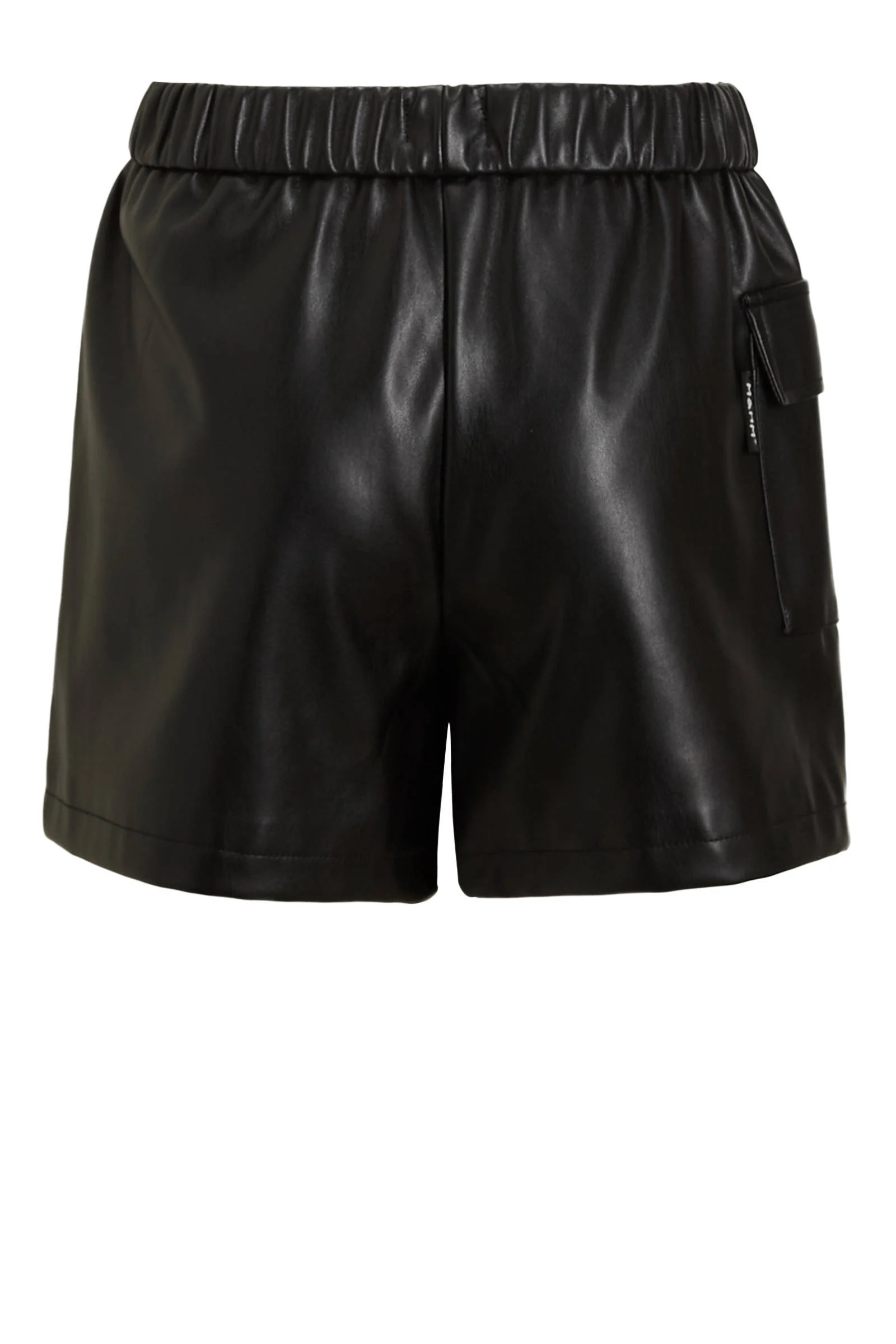 Me & My Monkey imitatieleren skort Rain zwart